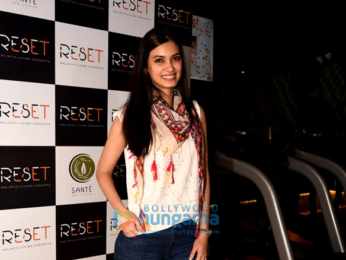 Lara Dutta, Diana Penty and Kunal Kapoor at the launch of RESET gym in Bandra
