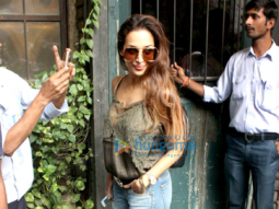 Malaika Arora spotted at Pali Village Cafe