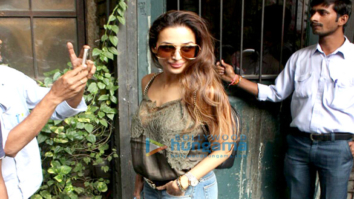 Malaika Arora spotted at Pali Village Cafe