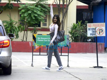 Nidhhi Agerwal snapped at her gym