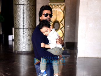 Nikhil Dwivedi snapped over lunch