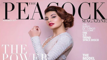 Jacqueline Fernandez On The Cover Of Peacock, Nov 2017