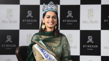 Press Conference With Miss World Manushi Chhilar