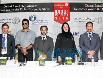 R Madhavan snapped at Dubai Property Show