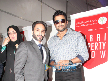 R Madhavan snapped at Dubai Property Show