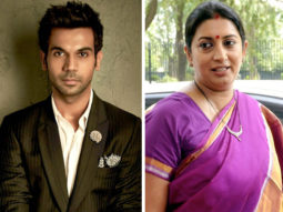 Rajkummar Rao takes a dig at Smriti Irani; minister says the government is ‘tolerant’
