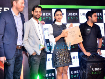 Rakul Preet launches 'Uber Eats' in Hyderabad