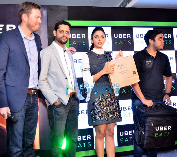 Rakul Preet launches ‘Uber Eats’ in Hyderabad