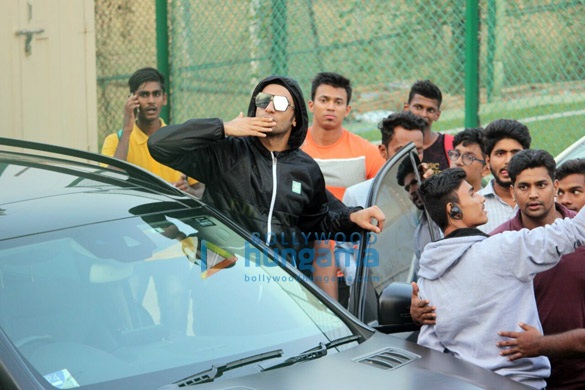 ranbir kapoor and ranveer singh snapped at a soccer match1 1