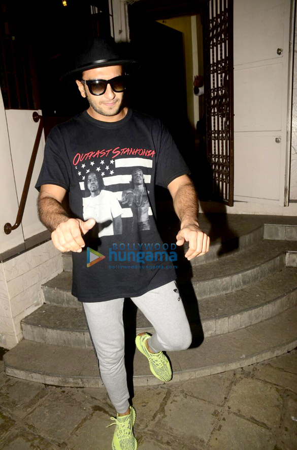 ranveer singh and zoya akhtar snapped at shankar mahadevans studio 5