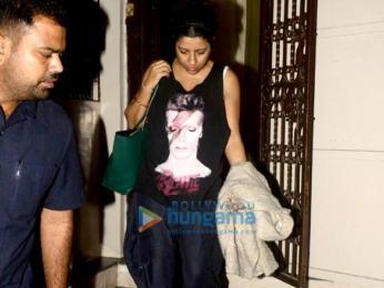 Ranveer Singh and Zoya Akhtar snapped at Shankar Mahadevan's studio