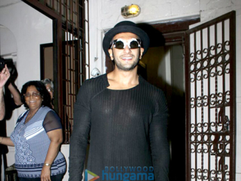 Ranveer Singh and Zoya Akhtar spotted at Shankar Mahadevan's dubbing studio