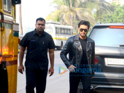 Ranveer Singh arrives at Zoya Akhtar’s residence