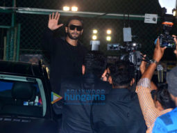 Ranveer Singh snapped after a football session in Bandra