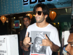 WOAH! Ranveer Singh was spotted in his new look and we wonder what it is for