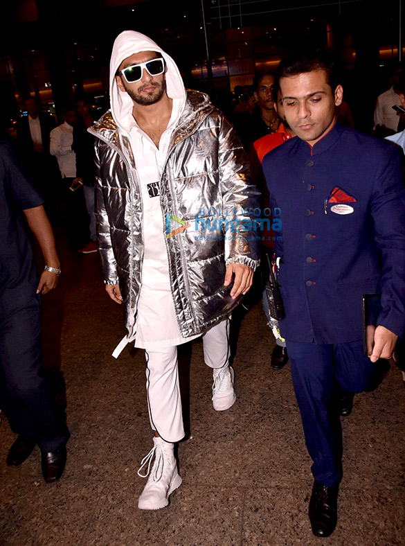 Ranveer Singh and Jacqueline Fernandez snapped at the airport