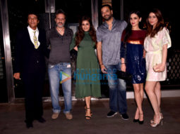 Raveena Tandon snapped with friends at Masala Bar