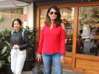 Richa Chadda snapped at Sequel in Bandra