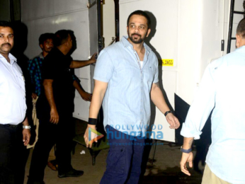 Rohit Shetty snapped meeting Ranveer Singh