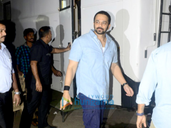 Rohit Shetty snapped meeting Ranveer Singh