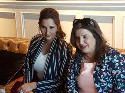 SPOTTED: BFFs Farah Khan and Sania Mirza at The Label Bazaar exhibition in Dubai