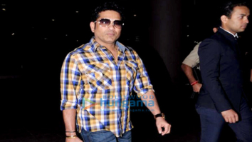 Sachin Tendulkar arrives from Jodhpur