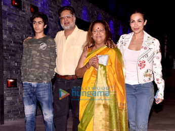 Salim Khan, Sohail Khan, and the entire family snapped at Hakkasan in Bandra