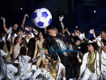 Salman Khan and Katrina Kaif perform at Opening of ISL Ceremony in Kochi