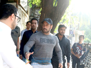 Salman Khan snapped at the Korner house