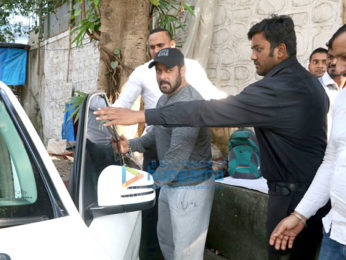 Salman Khan snapped at the Korner house