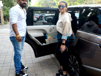 Sanjay Dutt and Alia Bhatt attends Sadak 2 meeting at Mahesh Bhatt's office