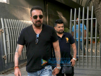 Sanjay Dutt snapped at Avinash Gowariker's office in Khar