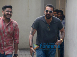 Sanjay Dutt snapped at the office of Vishesh Films