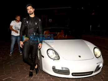 Saqib Saleem spotted with his new car