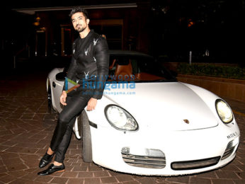 Saqib Saleem spotted with his new car