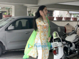 Sara Ali Khan snapped at Abhishek Kapoor’s office