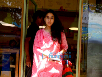 Sara Ali Khan snapped in Mumbai