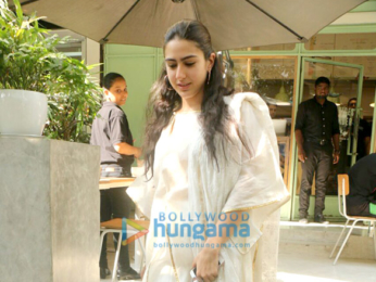 Sara Ali Khan snapped in Mumbai