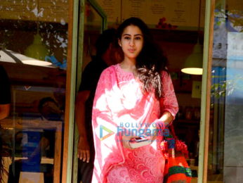 Sara Ali Khan snapped in Mumbai