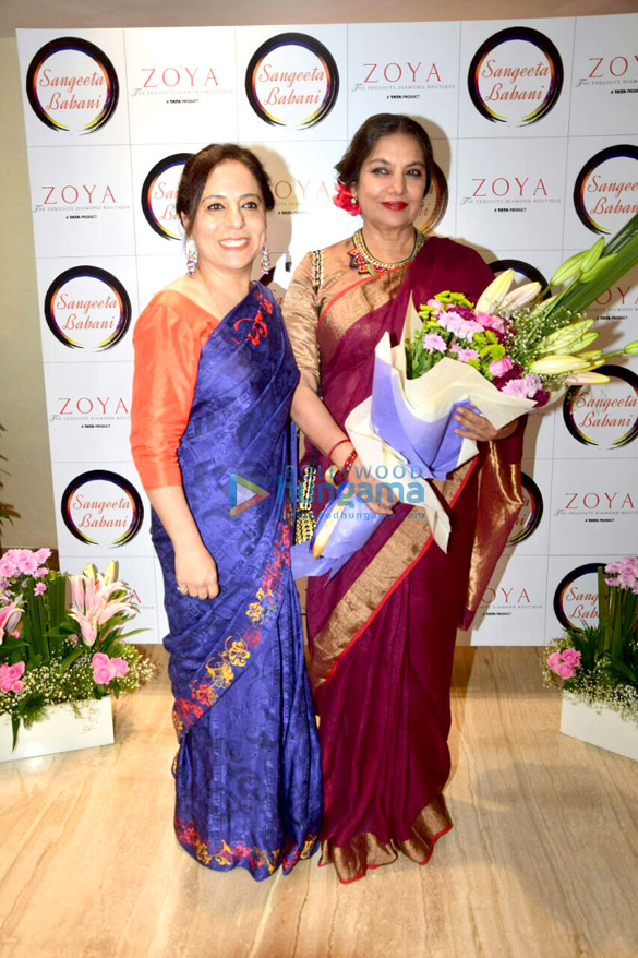 Shabana Azmi graces Sangeeta Babani’s painting exhibition