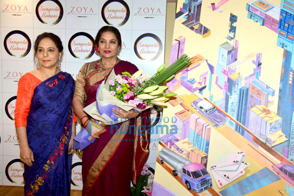 shabana azmi graces sangeeta babanis painting exhibition 5