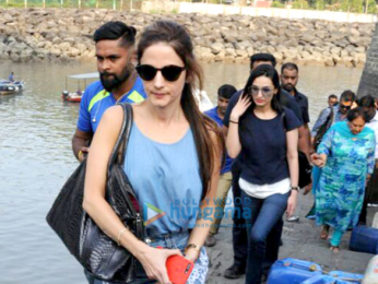 Shah Rukh Khan's birthday party attendees return from Alibaug