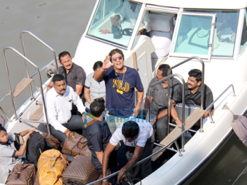Shah Rukh Khan's birthday party attendees return from Alibaug