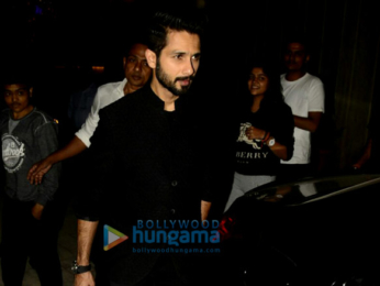Shahid Kapoor, Mira Rajput and Sussanne Khan snapped at Gautam Gupta's wedding reception