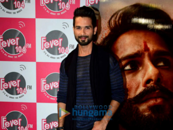 Shahid Kapoor promotes 'Padmavati' on Fever 104 FM