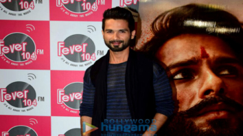 Shahid Kapoor promotes ‘Padmavati’ on Fever 104 FM