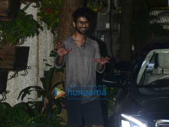 Shahid Kapoor snapped at Sunny Super Sound