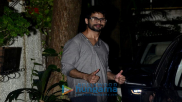 Shahid Kapoor snapped at Sunny Super Sound