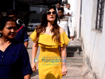 Shahid Kapoor and Zareen Khan snapped in Lower Parel