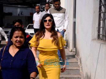 Shahid Kapoor and Zareen Khan snapped in Lower Parel